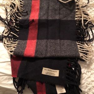Burberry cashmere scarf authentic